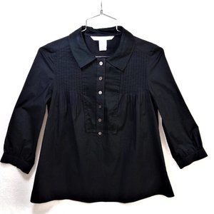 Diane von Furstenberg Black Blouse  0